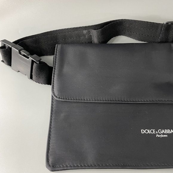 Dolce & Gabbana Parfums  Black Nylon Fanny Pack - Picture 3 of 12